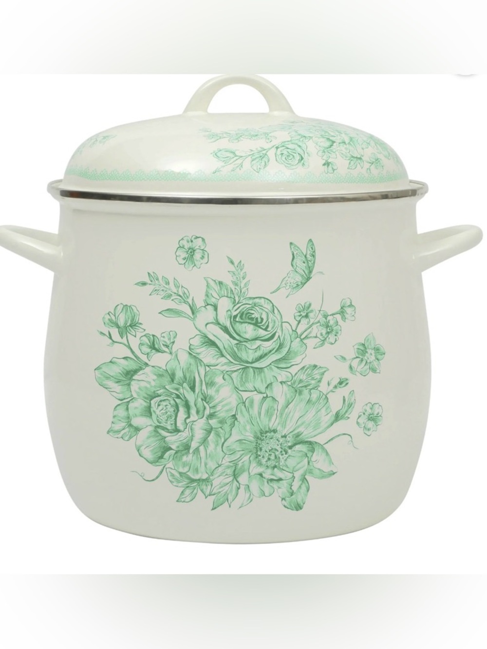 S•A•L•E🔥The Pioneer Woman Green Agatha 12qt Stockpot •Sold Out•